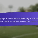 Zpětná vazba účastníků z festivalů FIFA Grassroots 2025: Průzkumy, doporučení, návrhy