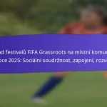 Přístupnost akcí pro účastníky se zdravotním postižením na festivalech FIFA Grassroots 2025: Ustanovení, zpětná vazba, zlepšení