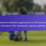 Partnerství se školami pro FIFA Grassroots festivaly 2025: Programy, zapojení, výsledky