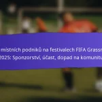 Úspěšné metriky pro festivaly FIFA Grassroots 2025: Účast, Zapojení, Spokojenost